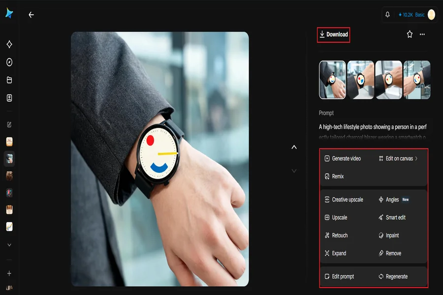 Generate Custom Watch