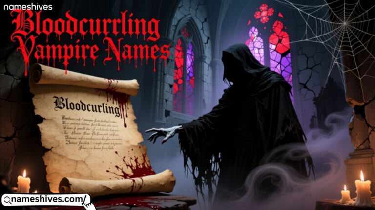 Bloodcurdling Vampire Names