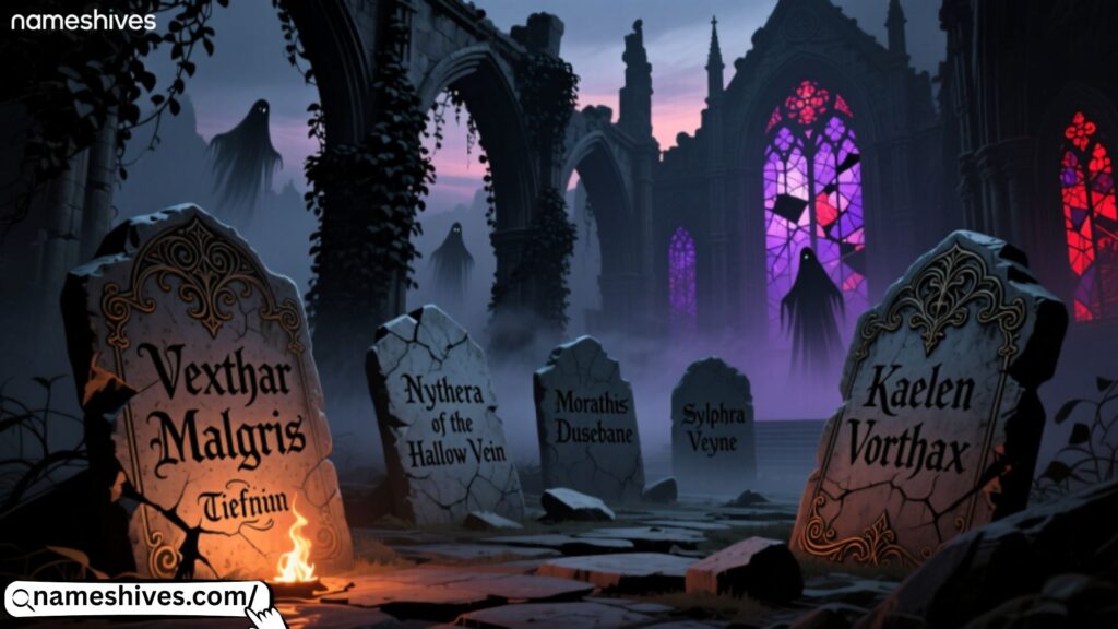 Gothic Tiefling Names 