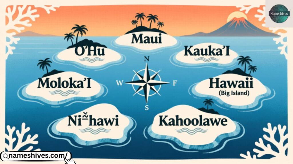 Hawaiian Island Names 