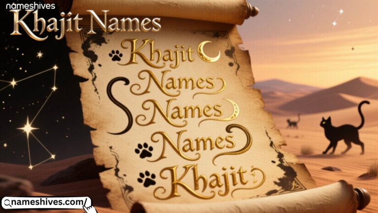 Khajiit Names