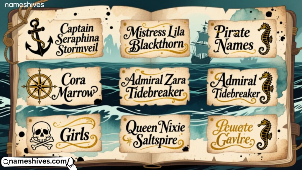 Pirate Names for Girls 