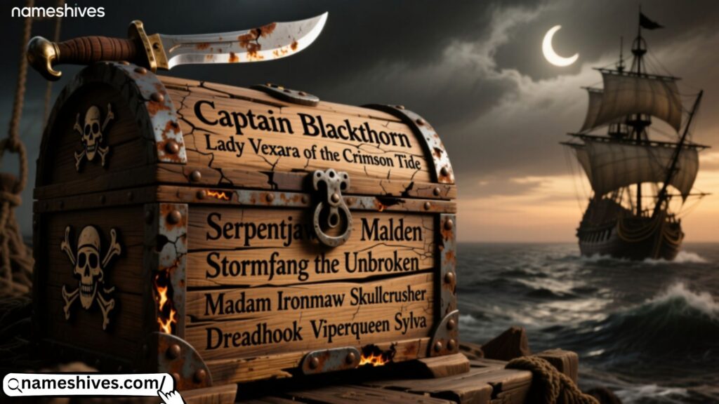 Powerful Pirate Names 