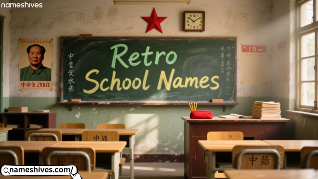 Retro School Names 