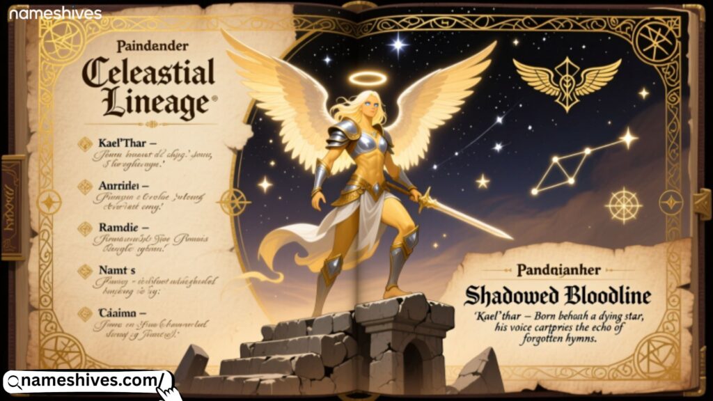 Aasimar Names Pathfinder 