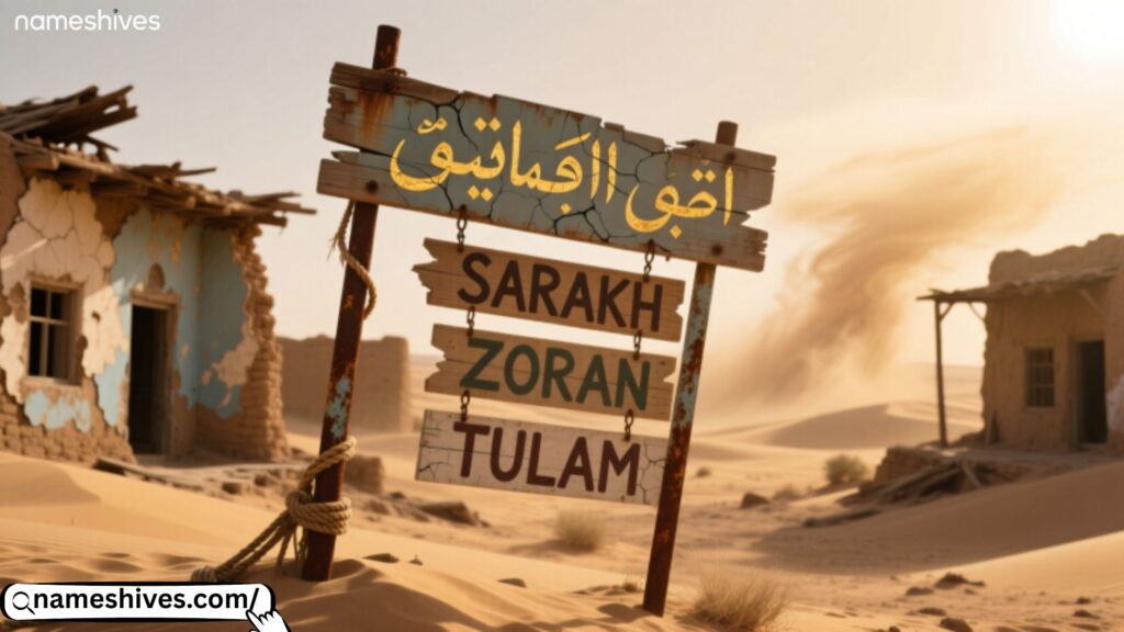 Abandoned Desert Settlement Names 