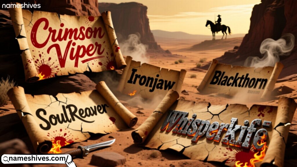 Badass Legendary Outlaw Names