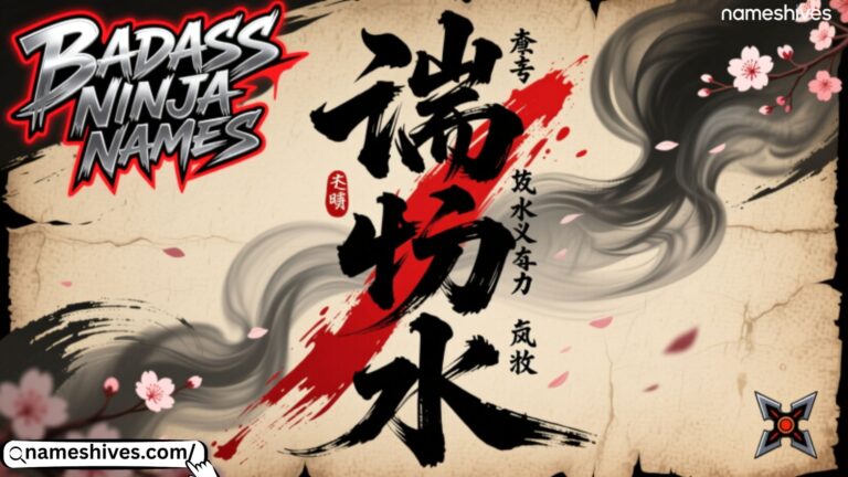 Badass Ninja Names
