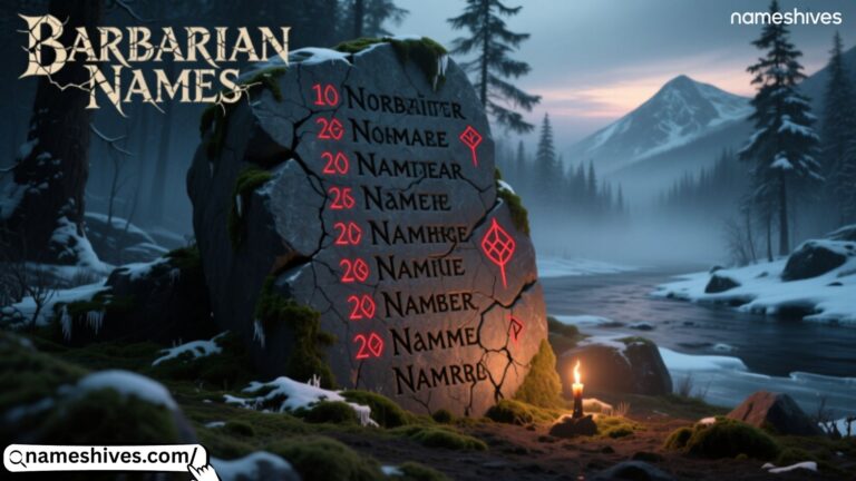 Barbarian Names