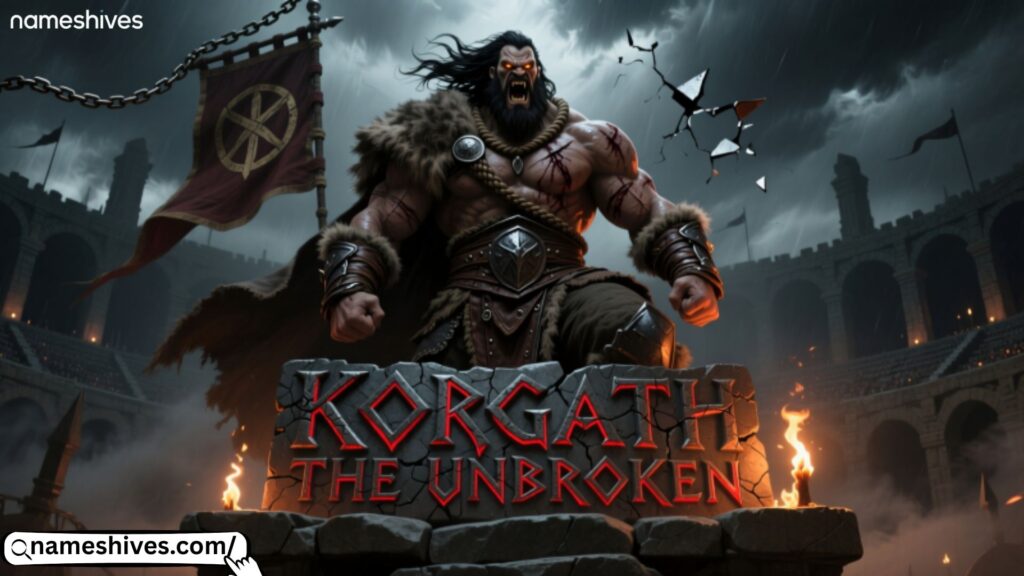 Barbarian Names Representing Physical Strength 