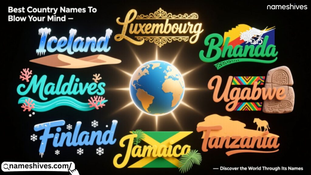 Best Country Names To Blow Your Mind
