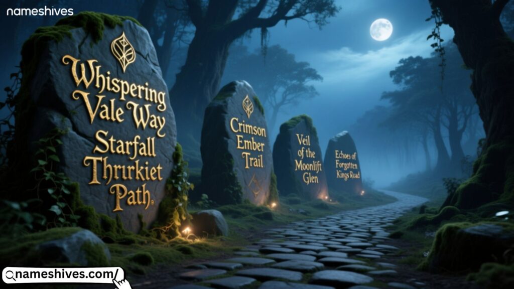 Cool Fantasy Road Name Ideas