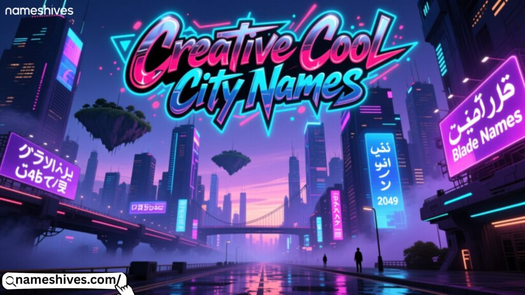 Creative Cool City Names 
