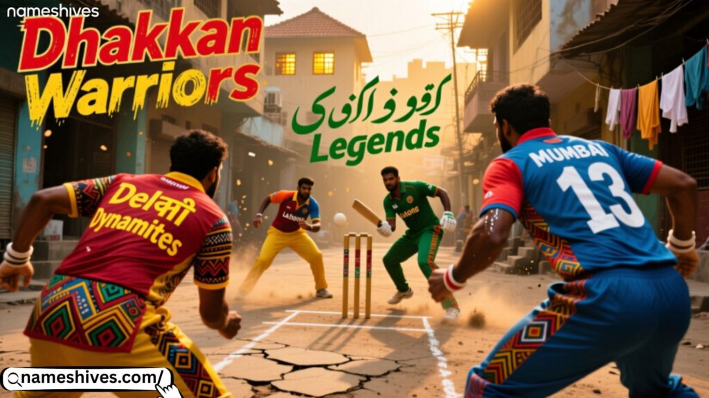 Desi Cricket Team Names