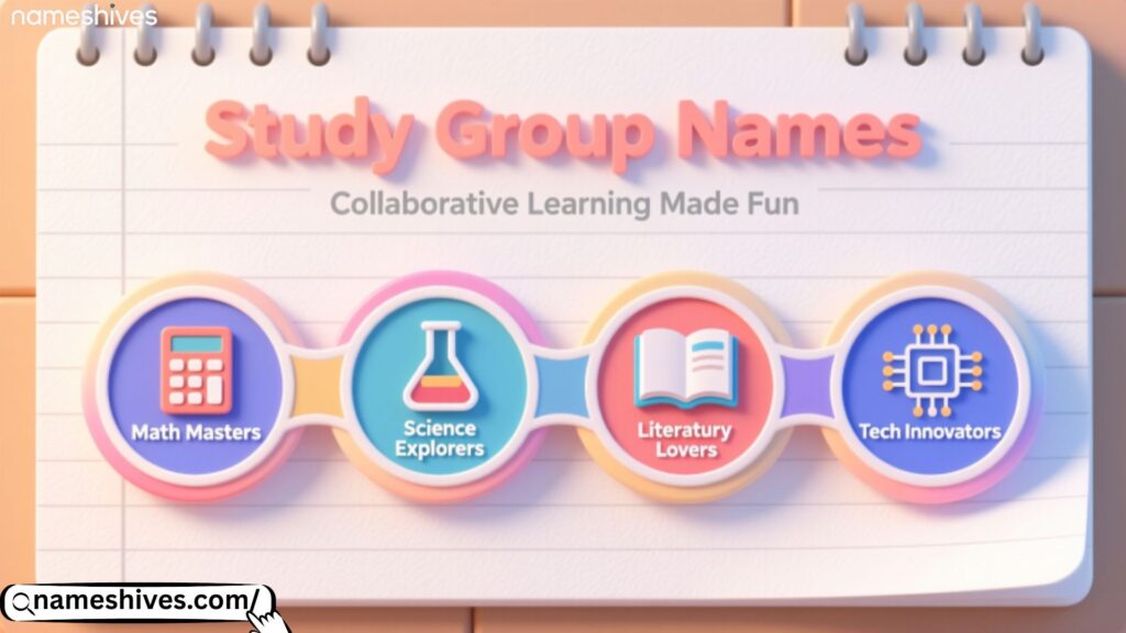 Educational & Study Group Names 