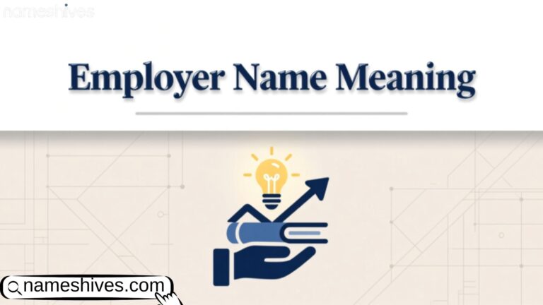Employer Name Meaning