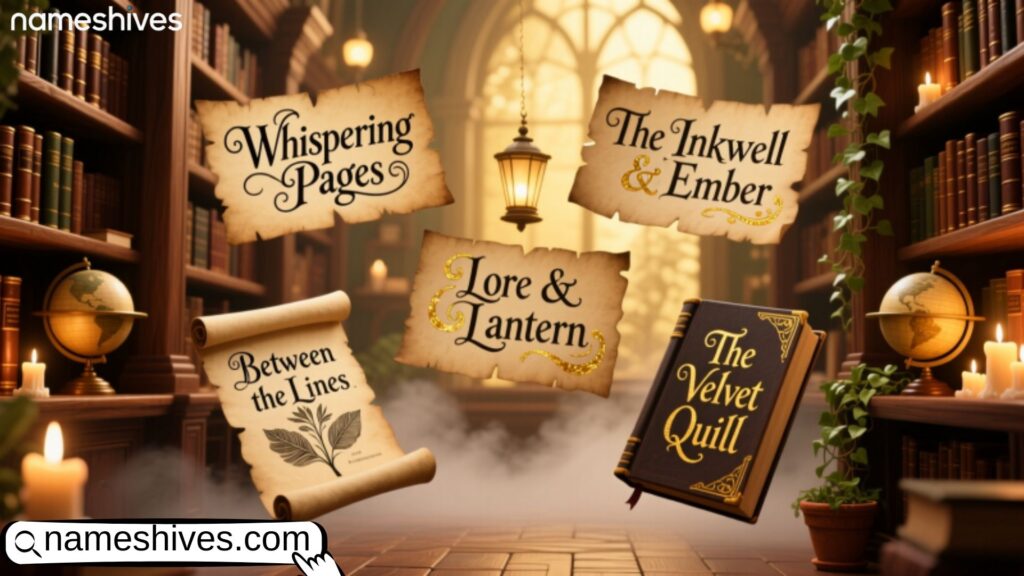 Enchanting Bookstore Name Ideas