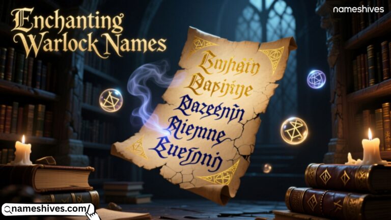 Enchanting Warlock Names