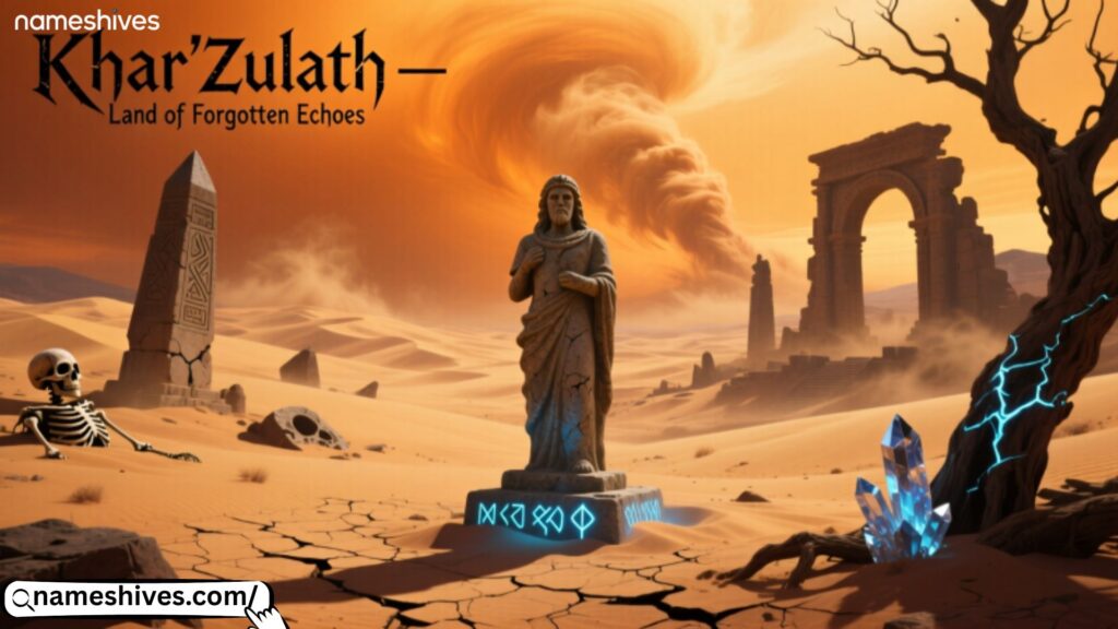 Fantasy Desert Wasteland Names