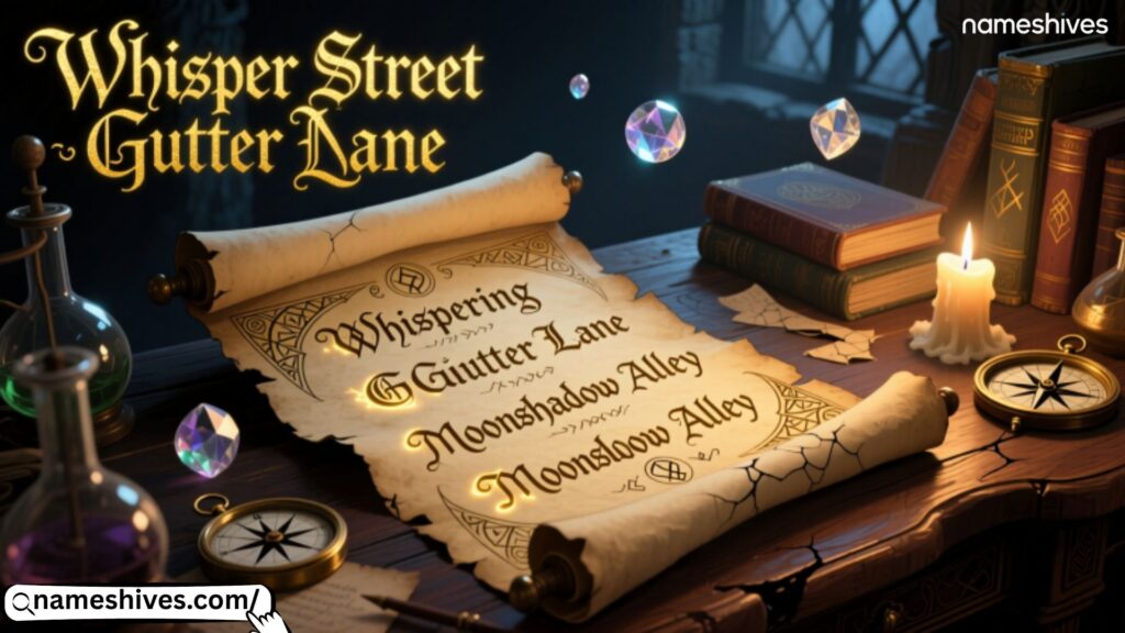 Fantasy Street Name Generators