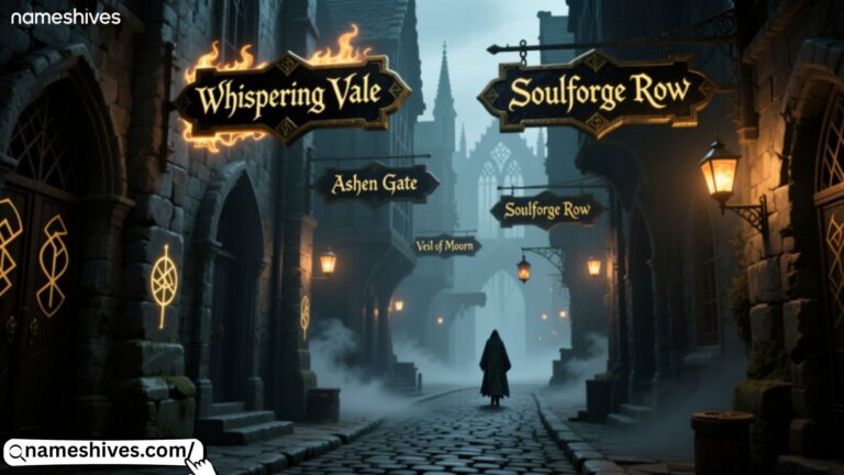 Fantasy Street Names
