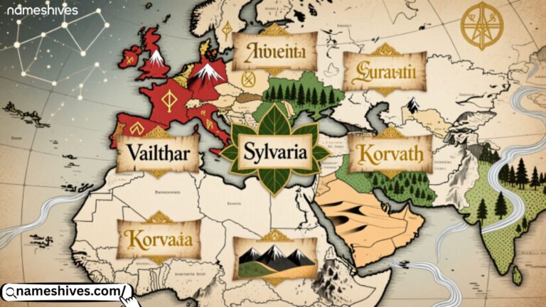 Fictional Country Names