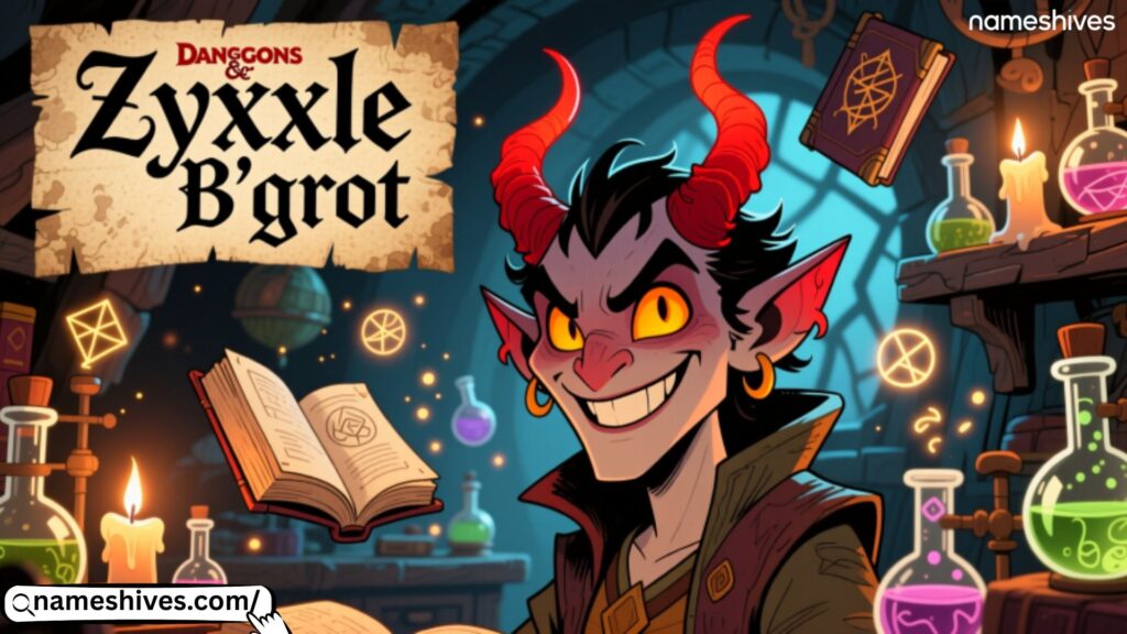 Funny & Quirky Tiefling Names