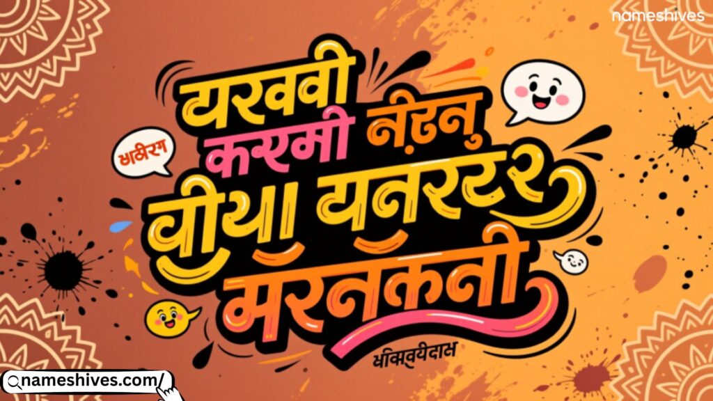 Funny Team Names in Marathi 