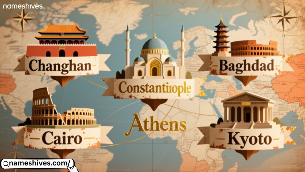 Historical Cool City Names 