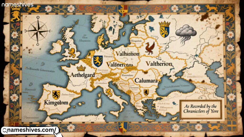 Historical Kingdom Names 