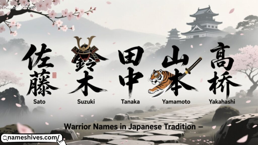 Japanese Last Names That Mean Warrior