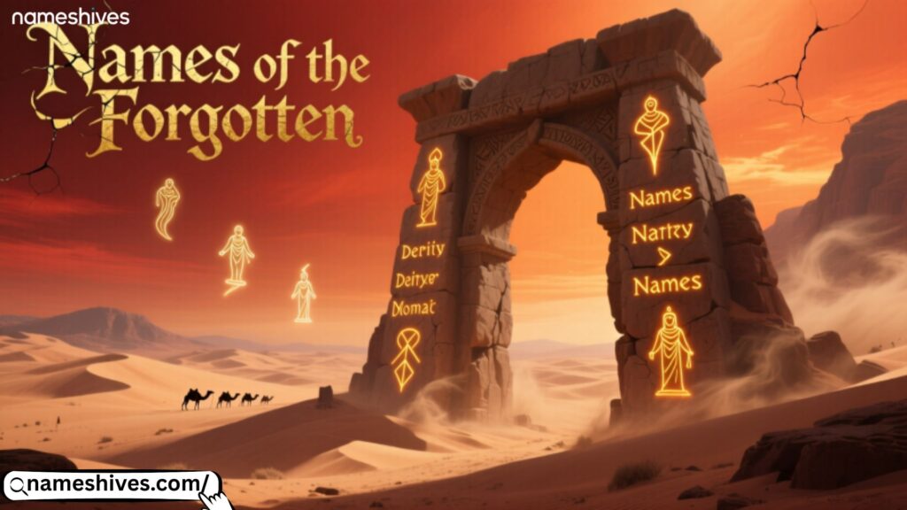 Mythological Desert Names 