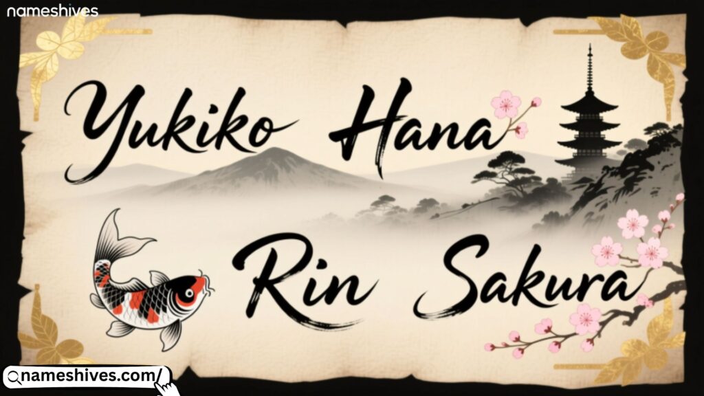 Names for Samurai Girls