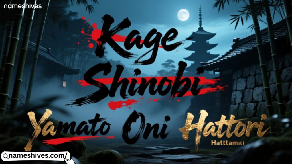 Ninja Names from Movies 