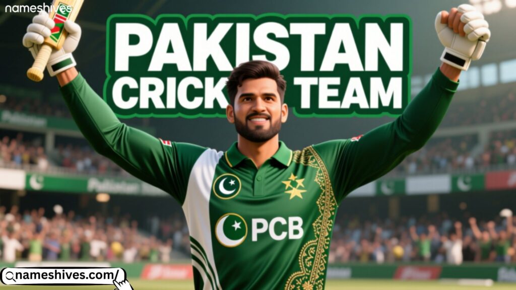 Pakistan Cricket Team Names