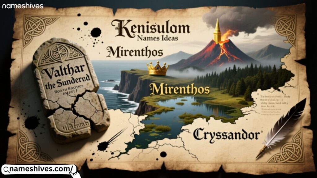 Peninsular Kingdom Names Ideas 