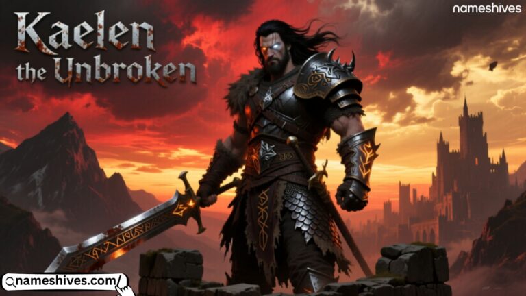 Powerful Male Character Names