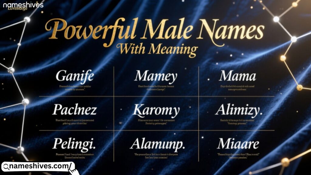 Powerful Male Names With Meaning