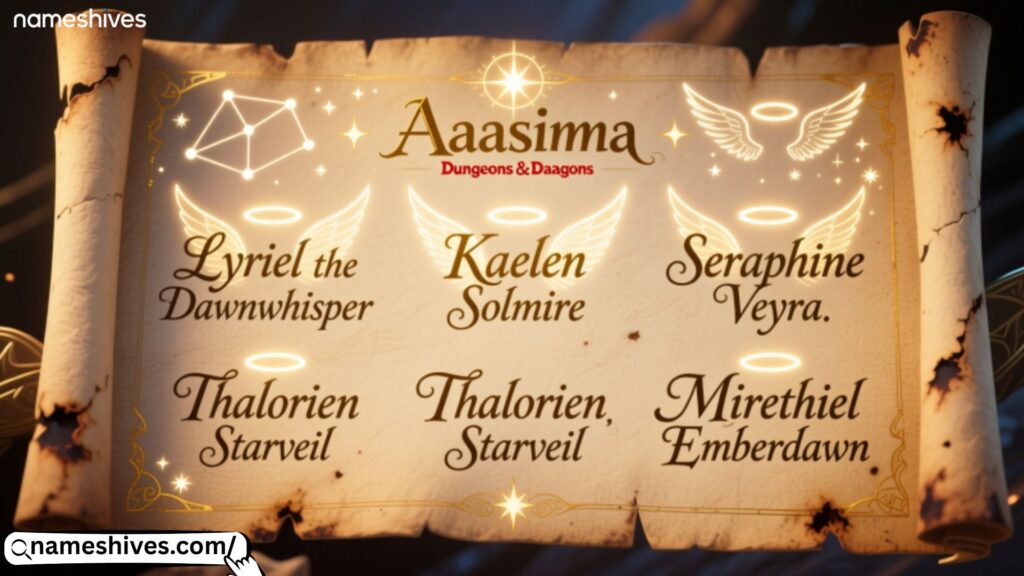 Random Aasimar Names