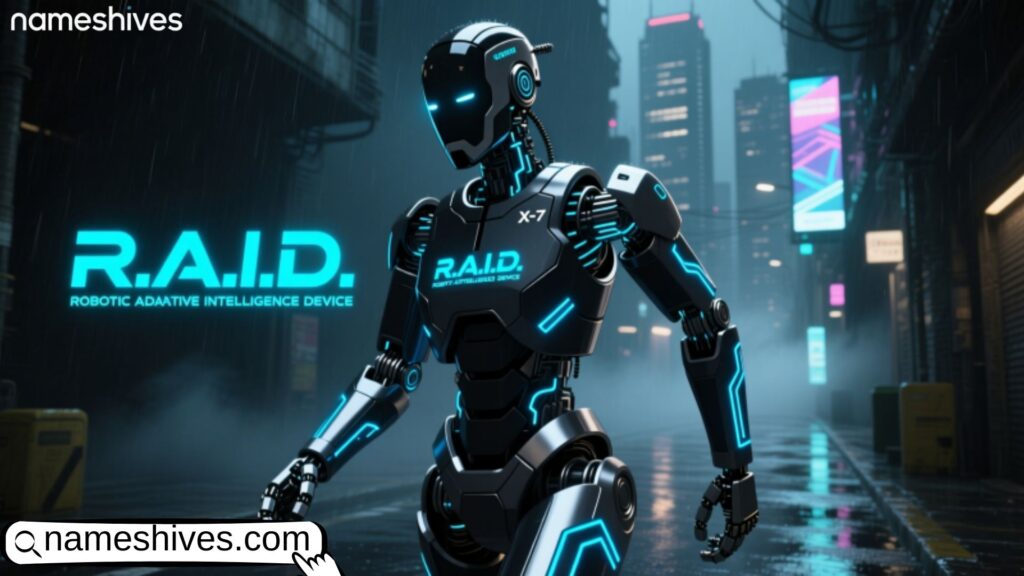 Robot Names Using Acronyms and Initialisms 