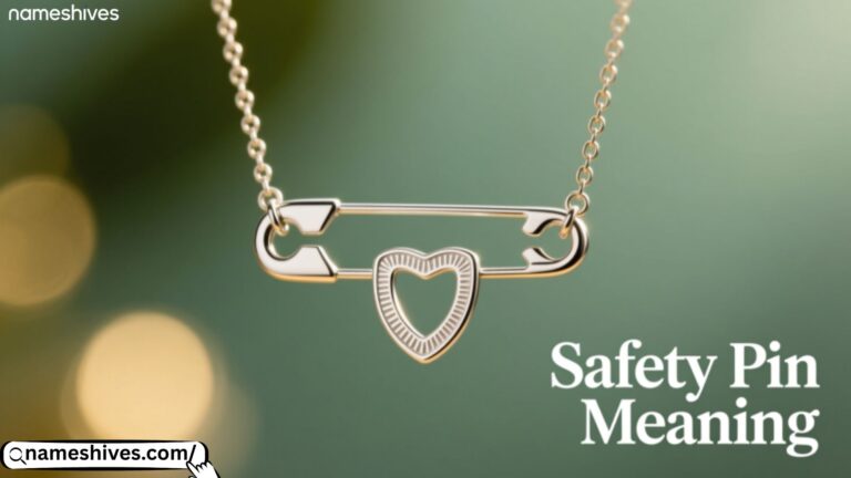 Safety Pin Necklace Meaning