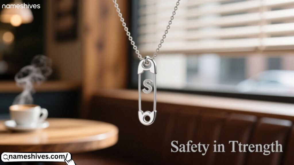 Safety Pin Necklace Meaning for Adults