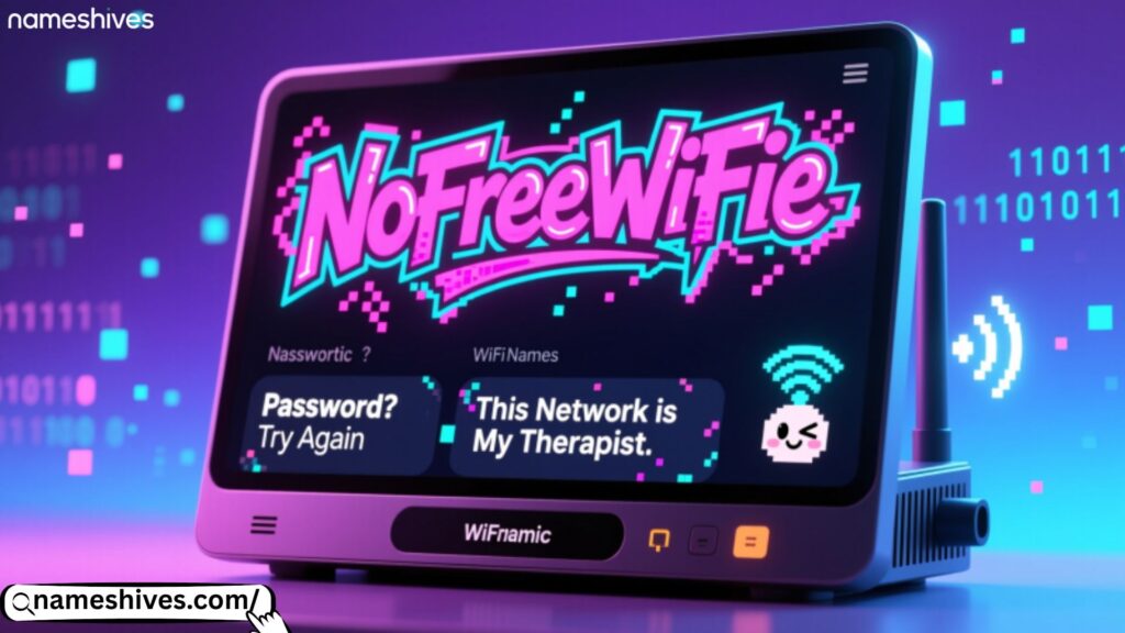 Sarcastic & Sassy WiFi Names 