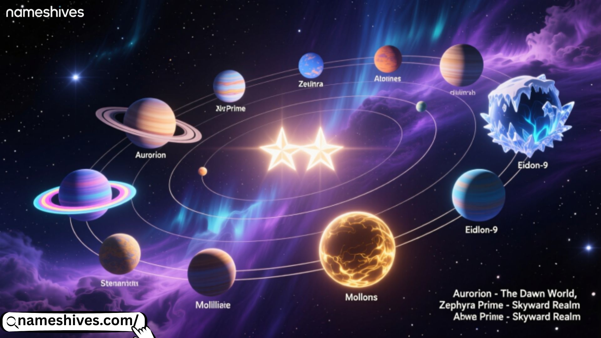 Planet Names: 300 Celestial Planet Name Ideas & Generator