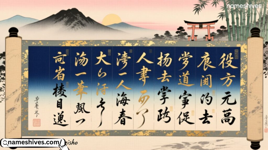 Traditional Famous Samurai Names