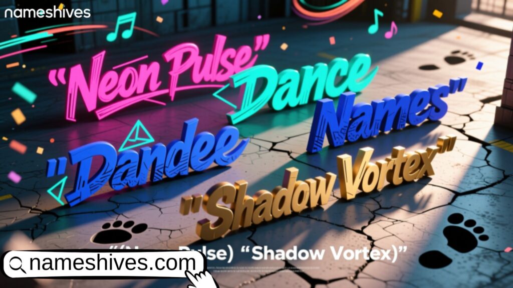 Unique Dance Team Names 