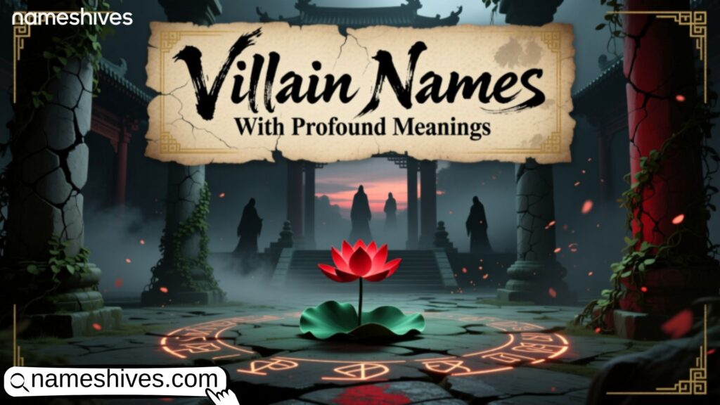 Villain Names With Profound Meanings