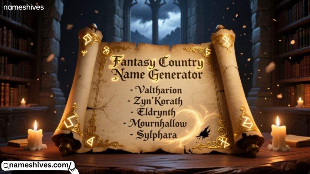 What is the Fantasy Country Name Generator