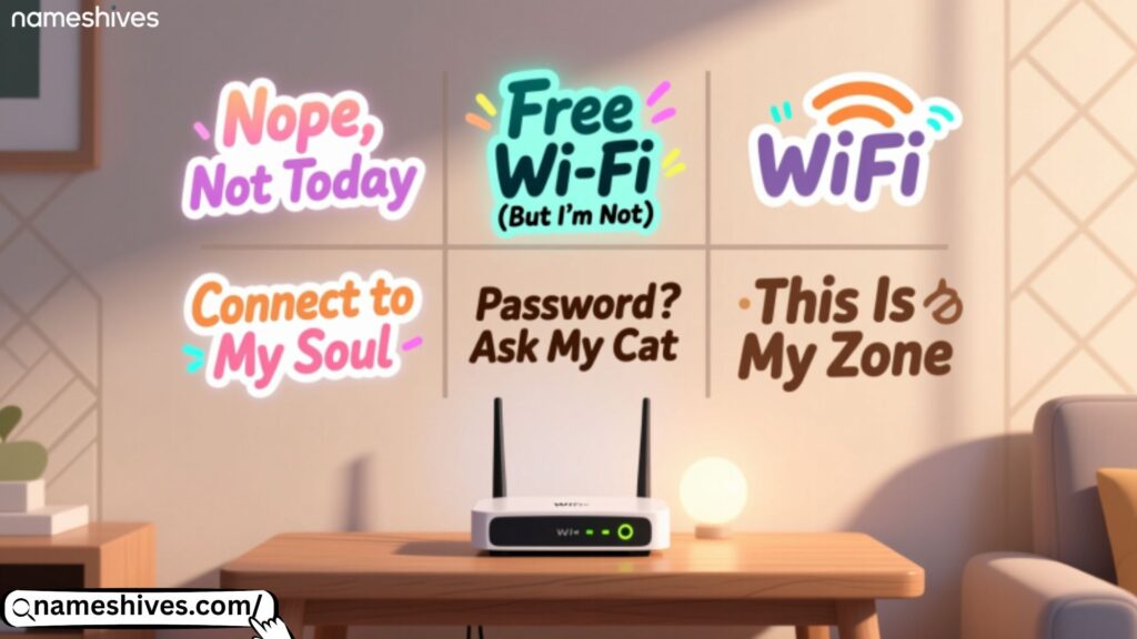 Witty WiFi Names 