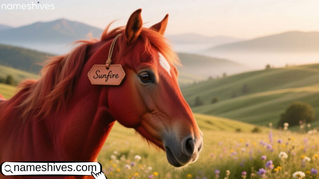 Adorable Red Horse Names 